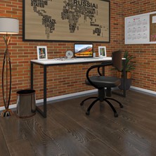 Kenzlife Ofis Bilgisayar Çalışma Masası AYVALIK170 Byzsyh 75*170*60 Metal Ayaklı Masa