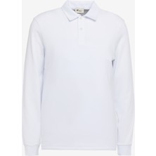 Altınyıldız Classics Pamuklu Slim Fit Dar Kesim Polo Yaka Uzun Kollu Esnek Tişört