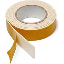 Datatek Çok Amaçlı Tüm Yüzeylerde Kullanıma Uygun Beyaz Çift Taraflı Köpük Sünger Montaj Bant