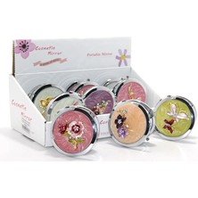 Datatek Kabartmalı Desenli El Aynası Model 2