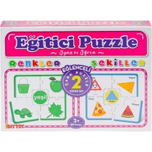 Datatek 7194 Çark Puzzle Renkler Şekiller