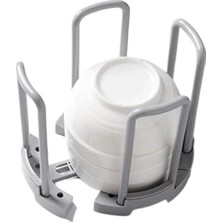 Datatek Tabak Bardak Kase Standı Bulaşık Kurutma Tutucu Mutfak Düzenleyici Organizatör