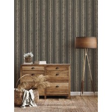 Teodora Çizgili Buğday Desen Ucuz Duvar Kağıdı 48043