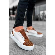AyrStore CH169 - Cbt Thorn Erkek Ayakkabı Taba/beyaz