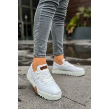 AyrStore CH067 - Gbt Warrem Erkek Ayakkabı Beyaz / Beyaz