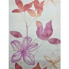 Teodora Suluboya Renkli Simli Çiçekler Ucuz Duvar Kağıdı 55946