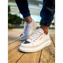 AyrStore CH175 - Cbt Mirror Erkek Ayakkabı Beyaz