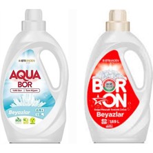 Aquabor Doğal Mineralli Beyazlar Için 33 Yıkama+ Boron Sıvı Beyazlar Için 26 Yıkama Tm