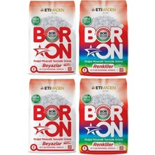 Boron Çamaşır Makinesi Deterjanı Renkliler Için Toz 8 kg Beyazlar Için Toz 8 kg