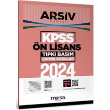 Marka Kpss Ön Lisans 2024 Sınavı Çıkmış Sorular Tıpkı Basım Çözümlü Arşiv Serisi Marka Yayınları