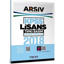 Marka Kpss 2018 Sınavı Lisans Genel Yetenek Genel Kültür Çıkmış Sorular Tıpkı Basım Çözümlü Arşiv Serisi Marka Yayınları