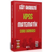 Eğit Akademi 2026 Kpss Matematik Atama Serisi Soru Bankası Eğit Akademi
