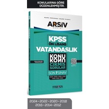Marka 2026 Kpss Ön Lisans Vatandaşlık Çıkmış Sorular Son 7 Yıl Konularına Göre Çözümlü Arşiv Serisi Marka Yayınları