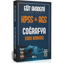 Eğit Akademi 2026 Kpss Meb-Ags Coğrafya Atama Serisi Soru Bankası Eğit Akademi