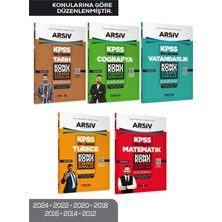 Marka 2026 Kpss Ön Lisans Çıkmış Sorular Son 7 Yıl Konularına Göre 5 Li Set Arşiv Serisi Marka Yayınları
