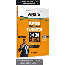 Marka 2026 Kpss Ön Lisans Türkçe Çıkmış Sorular Son 7 Yıl Konularına Göre Çözümlü Arşiv Serisi Marka Yayınları