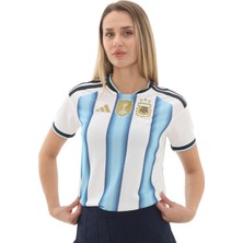 adidas Arjantin 26 İç Saha Kadın Beyaz Forma.-