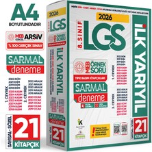 Karakutu Yayınları 2026 8.Sınıf LGS 1. ve 2. ÇEYREK İLK YARIYIL MEB Örnek Soru Tıpkı Basım Sarmal Deneme Paketi Çözümlü