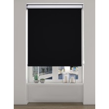 Perdego Lotus Serisi Siyah Renk A Kalite Mat Stor Perde