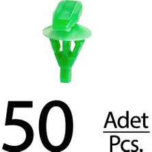Alpha Auto Part Toyota, Honda Için Toz Klips- 50 Adet