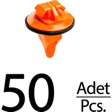 Alpha Auto Part Toyota Highlander Tacoma Tundra Land Cruiser Için Çıta Klips - 50 Adet