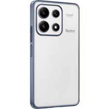 Techmrt Newface Xiaomi Poco X6 Pro Kılıf Razer Lensli Silikon - Açık Mavi