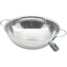 Timion 22CM  Metal Kulplu  Çelik Sepet Süzgeç Ince Tel Ayaklı (5148)