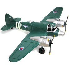 Costurera Dekoratif Metal Uçak Vintage Ev Ofis Hediyelik Savaş Uçağı