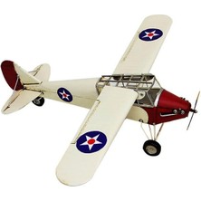 Costurera Dekoratif Metal Uçak Çift Kanatlı Vintage Ev Ofis Hediyelik