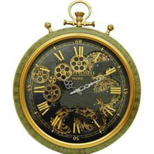 Costurera Saat Çarklı Köstek Modeli Duvar Saati Dekoratif Ev Ofis Hediyelik