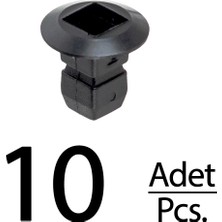 Alpha Auto Part Audi A3 Q3 Q7 Skoda Yeti Için Davlumbaz Klips - 10 Adet