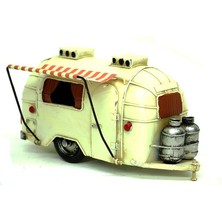 Costurera Dekoratif Metal Karavan Tenteli Vintage Biblo Hediyelik