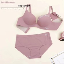 Ece Design Kadın Dantelli Destekli Sütyen Külot Takımı W2008