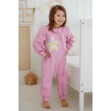 Lilabio Kız Erkek Çocuk %100 Pamuk 1.5 Tog Desenli Uyku Tulumu