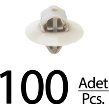 Alpha Auto Part Opel Movano Vivaro Iveco Daily Için Kapı Döşeme Klips - 100 Adet