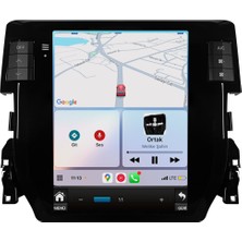 Carvocal Honda Civic Fc5 Android Multimedya Sistemi (2016-2021) CRV-4895XAT
