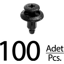 Alpha Auto Part Nissan 300ZX Altima Maxima Sentra Chevrolet Prizm Için Kapı Pervaz Panel Klips - 100 Adet