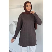 Julude Fitilli Kadın Tesettür Tunik P-00019800