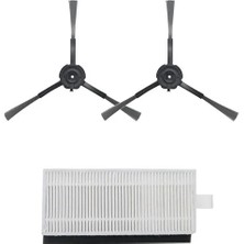 RobotFix Neabot Nomo N2 Lite Robot Süpürge Uyumlu 3'lü Yedek Parça Seti