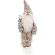 Gümrük Bey Nordik Noel Cücesi Dekoratif Peluş Oyuncak