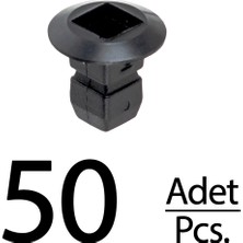 Alpha Auto Part Audi A3 Q3 Q7 Skoda Yeti Için Davlumbaz Klips - 50 Adet