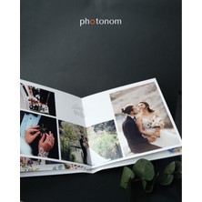 Photonom Foto Kitap Sert Kalın Kapak - Fotoğraf Albümü Kişiye Özel Baskılı Fotoğraf Düğün Albümü Anı Albümü