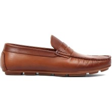 Celal Gültekin Erkek Taba Deri Loafer