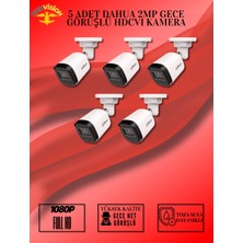Dahua 2mp 5 Kameralı Hdcvı Set Full Paket