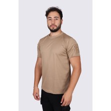 Kordak Bisiklet Yaka Taktik Tshirt Kısa Kol - Tactical Askeri Tshirt