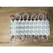 12 Volt 3’lü 3 Watt Geniş Lensli 3030 Modül LED
