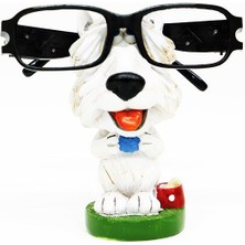 Costurera Gözlük Standı Köpek Biblo Köpek Modeli Hediyelik