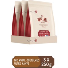 The Whirl Etiyopya Guji Öğütülmüş Filtre Kah 250 gr x 3 Adet