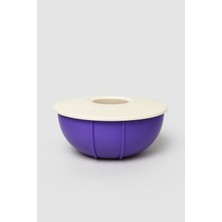 Tupperware Miksim Saklama - Karıştırma Kabı 5 Lt - Lila / Çift Katlı - Sıçratmaz Kapak
