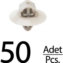 Alpha Auto Part Opel Movano Vivaro Iveco Daily Için Kapı Döşeme Klips - 50 Adet